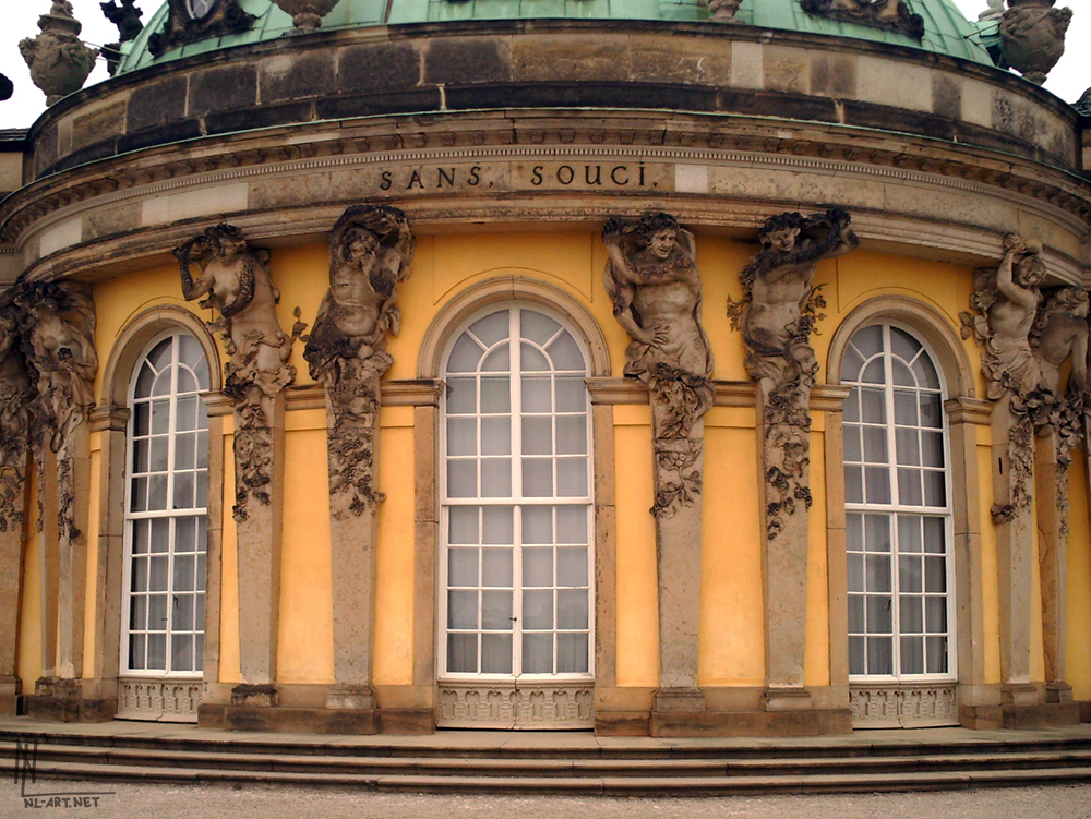 Detail of Sanssouci Palace