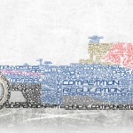 LetterRacingCar Typography Text-based Imagery