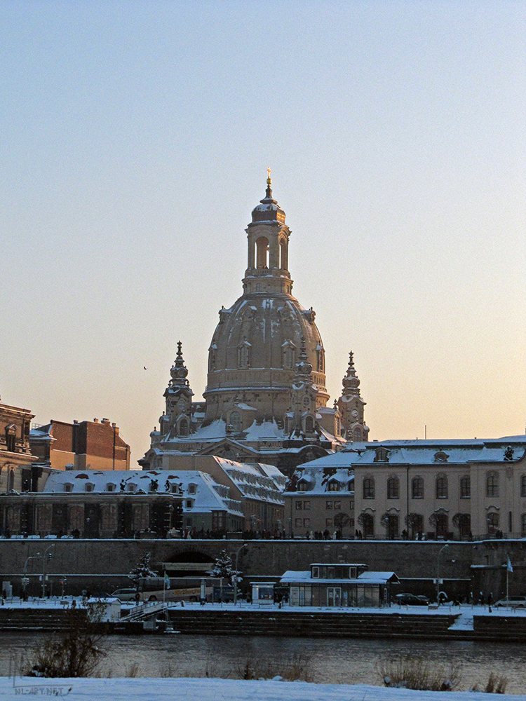 Dresden in Winter 2010
