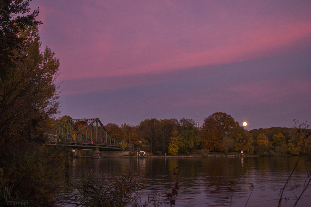 Pink Sunset over Potsdam