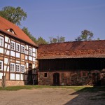 courtyard of Beeskow castle