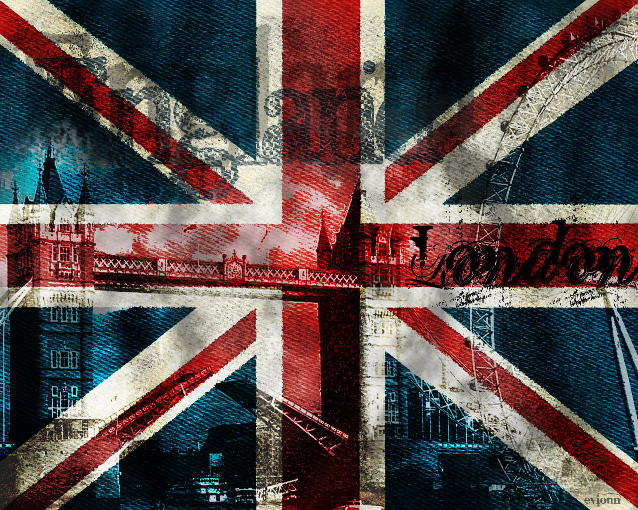 London England UK Great Britain wallpaper Union Jack evionn