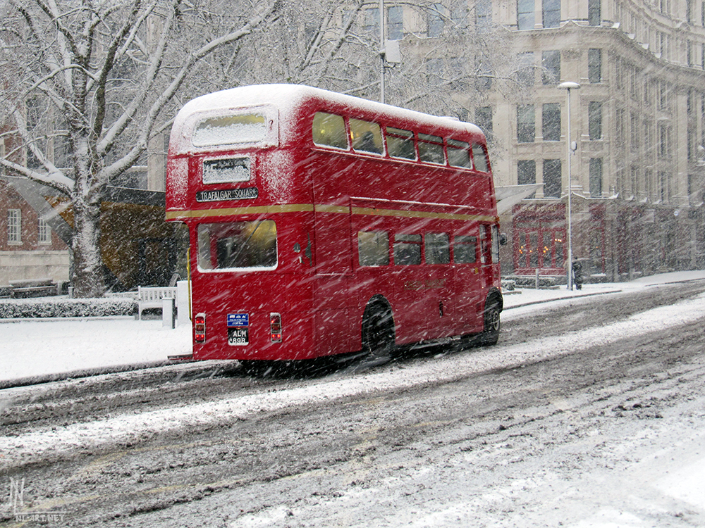 London in Snow 2010